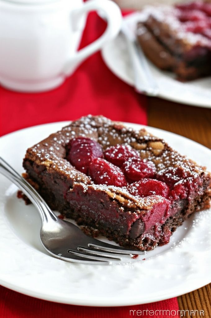 Chocolate-Mixed Berry Baked Custard