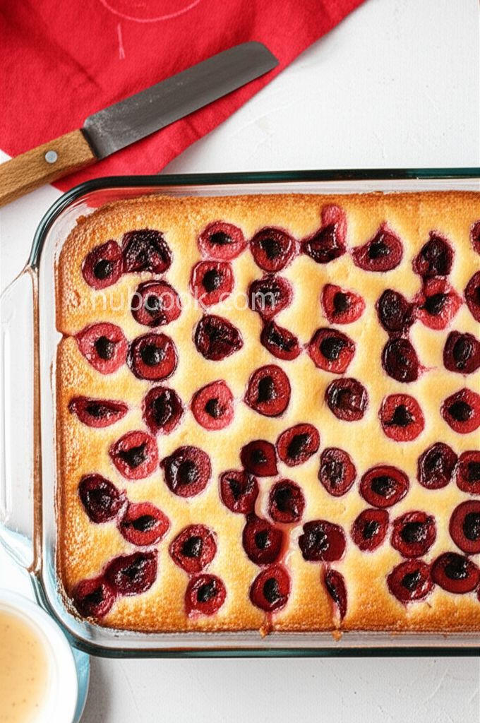 Fresh Cherry Cake