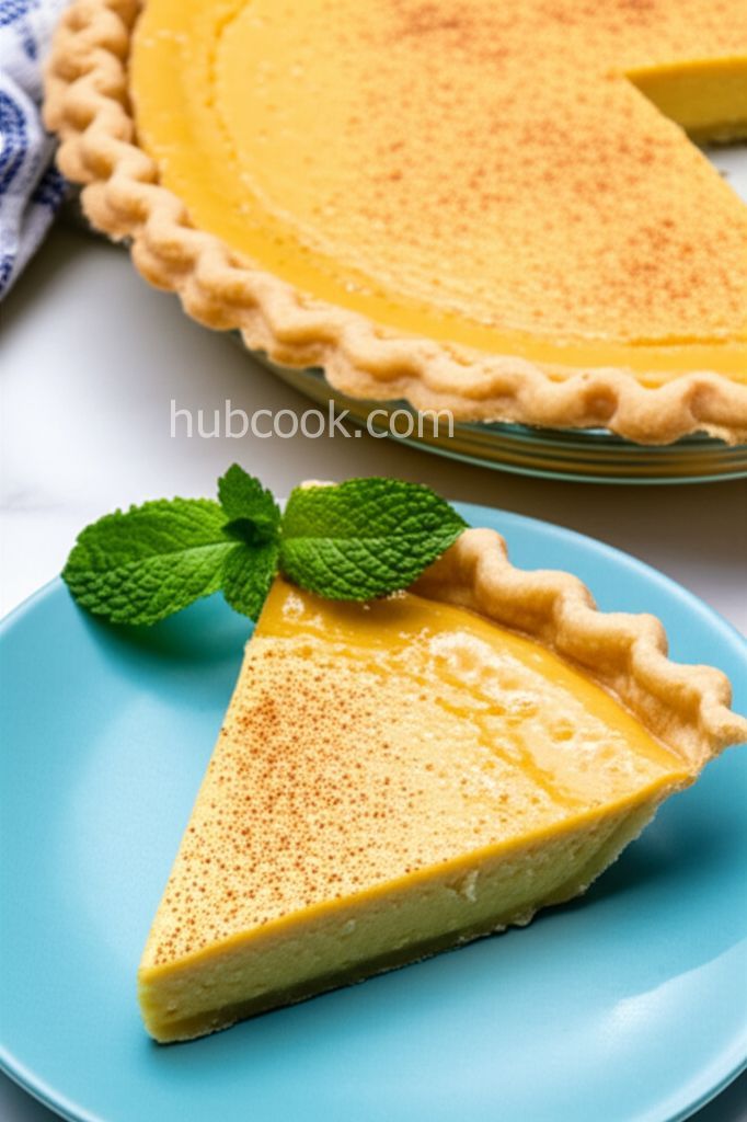 Homemade Baked Egg Custard