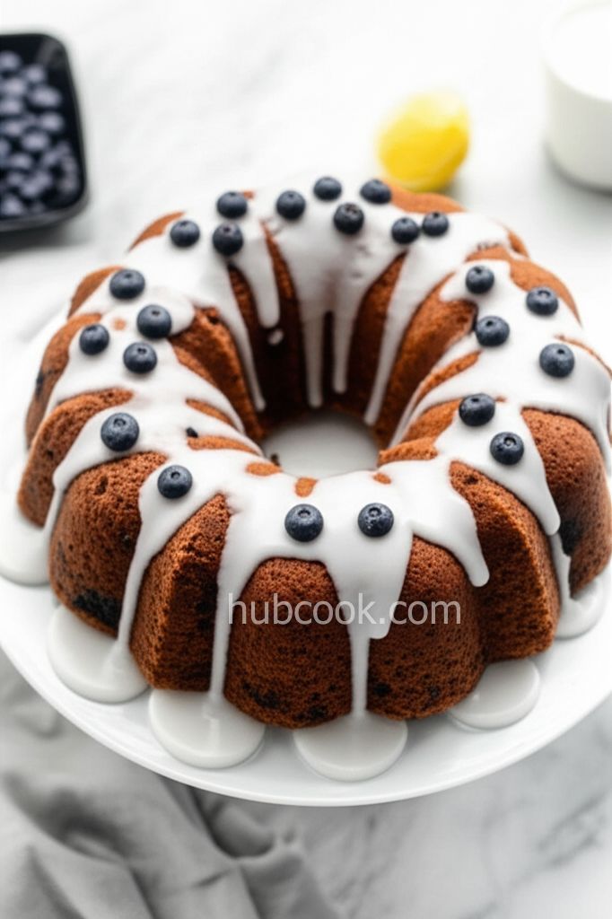 Lemon-Blueberry Bundt® Cake