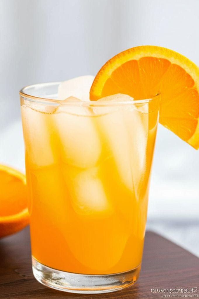 Orange Crush! Fresh Squeezed Orange and Vodka Cocktail
