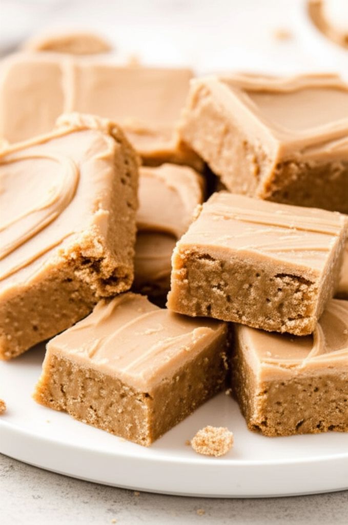 Retro School Cafeteria Peanut Butter Bars