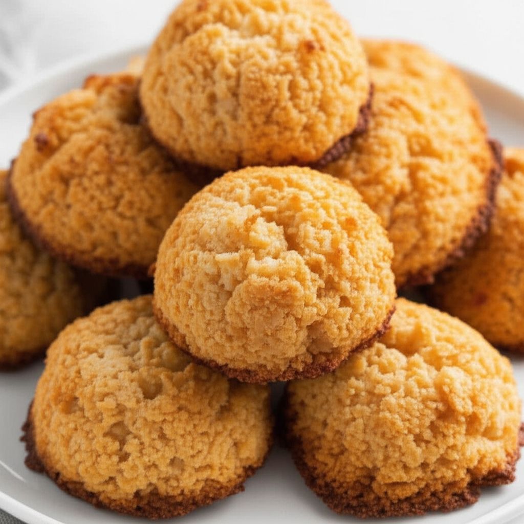 Salted Caramel Coconut Macaroons