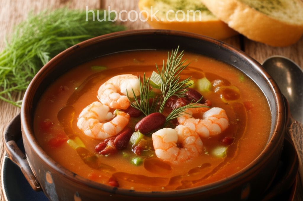 Spicy Shrimp and Red Bean Soup