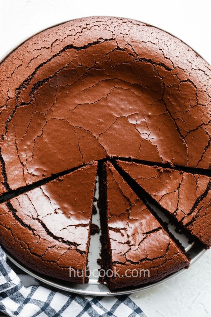 Swedish Sticky Chocolate Cake (Kladdkaka)
