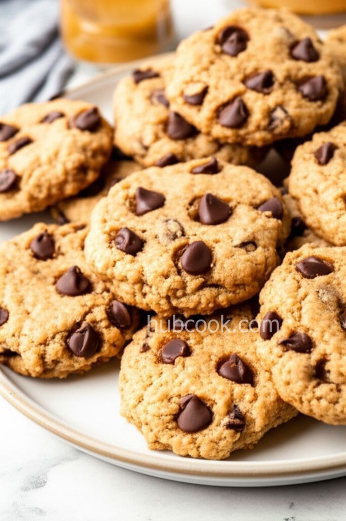 Tahini Honey Oatmeal Cookies