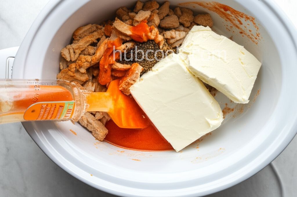 Vegetarian Buffalo Chicken Dip