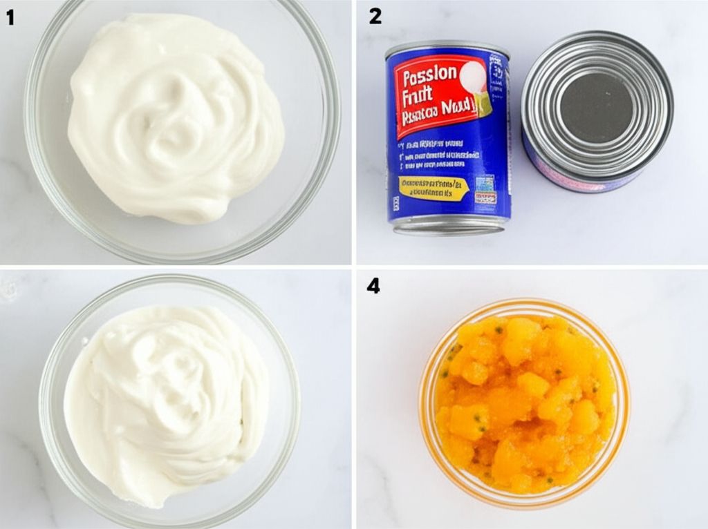 Easy Passion Fruit Mousse