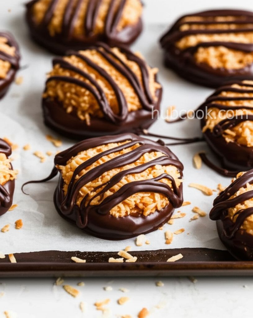 Homemade Samoa Cookies