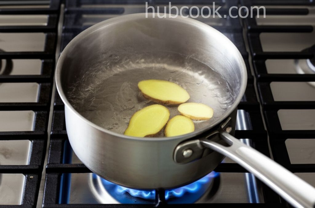 Hot and Sweet Ginger Drink