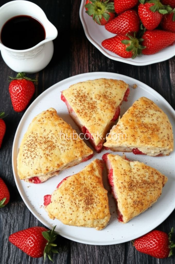 Strawberry Scones