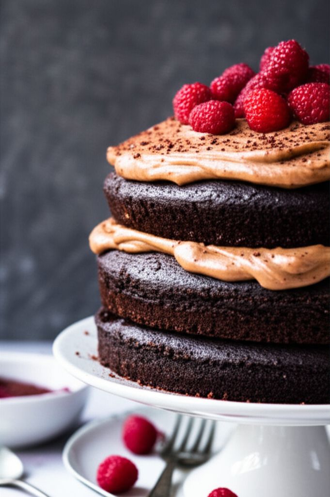 Vegan Devil's Food Cake