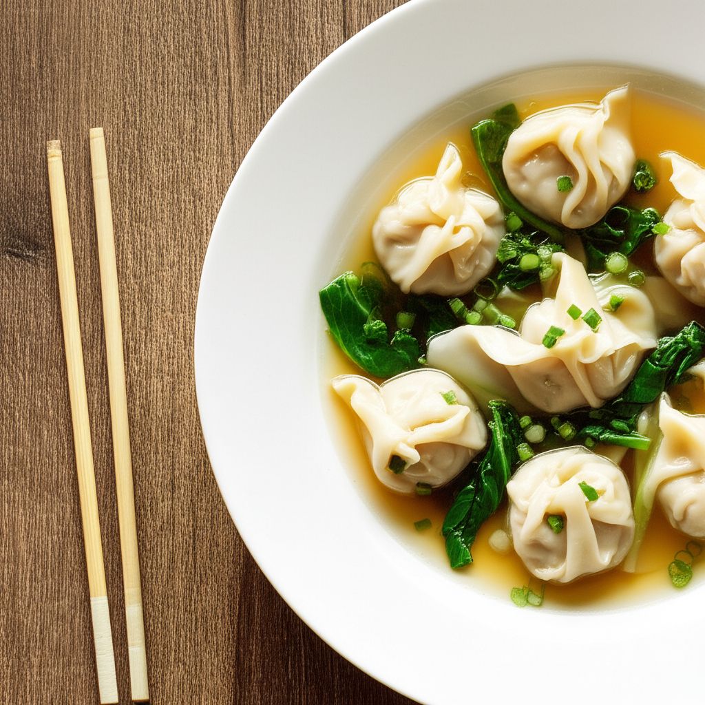 Wonton Soup without Ginger