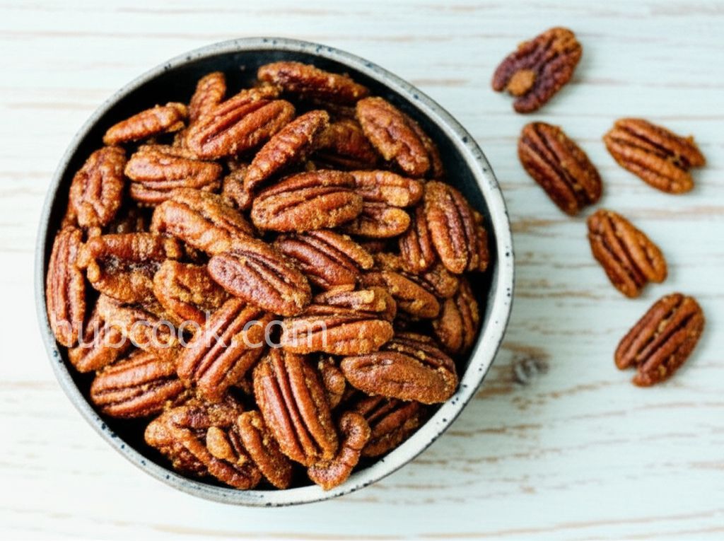 Candied Curried Pecans