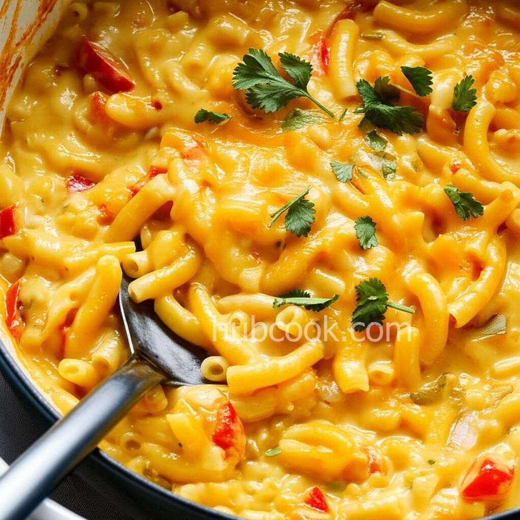 Creamy Poblano Mac & Cheese