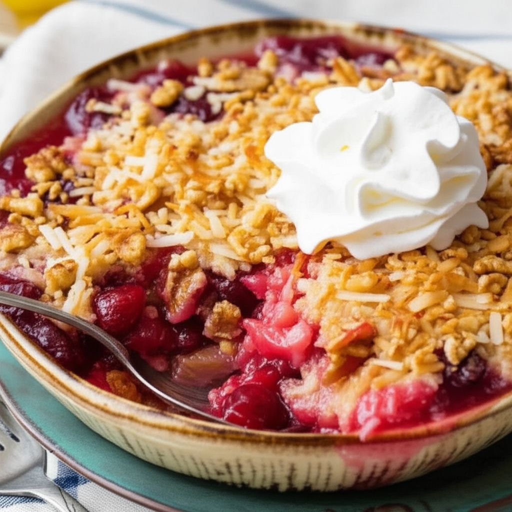 Easy Cherry Pineapple Dump Cake