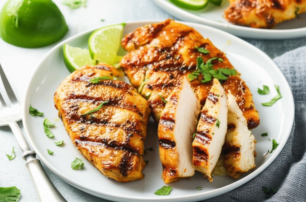 Grilled Chile-Cilantro-Lime Chicken