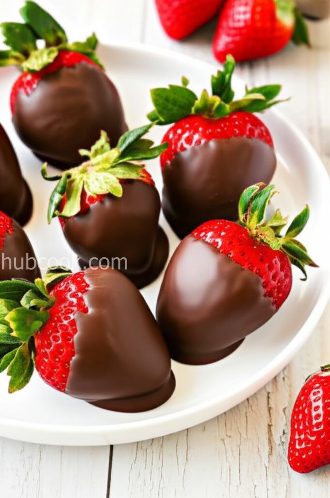Simple Chocolate-Covered Strawberries