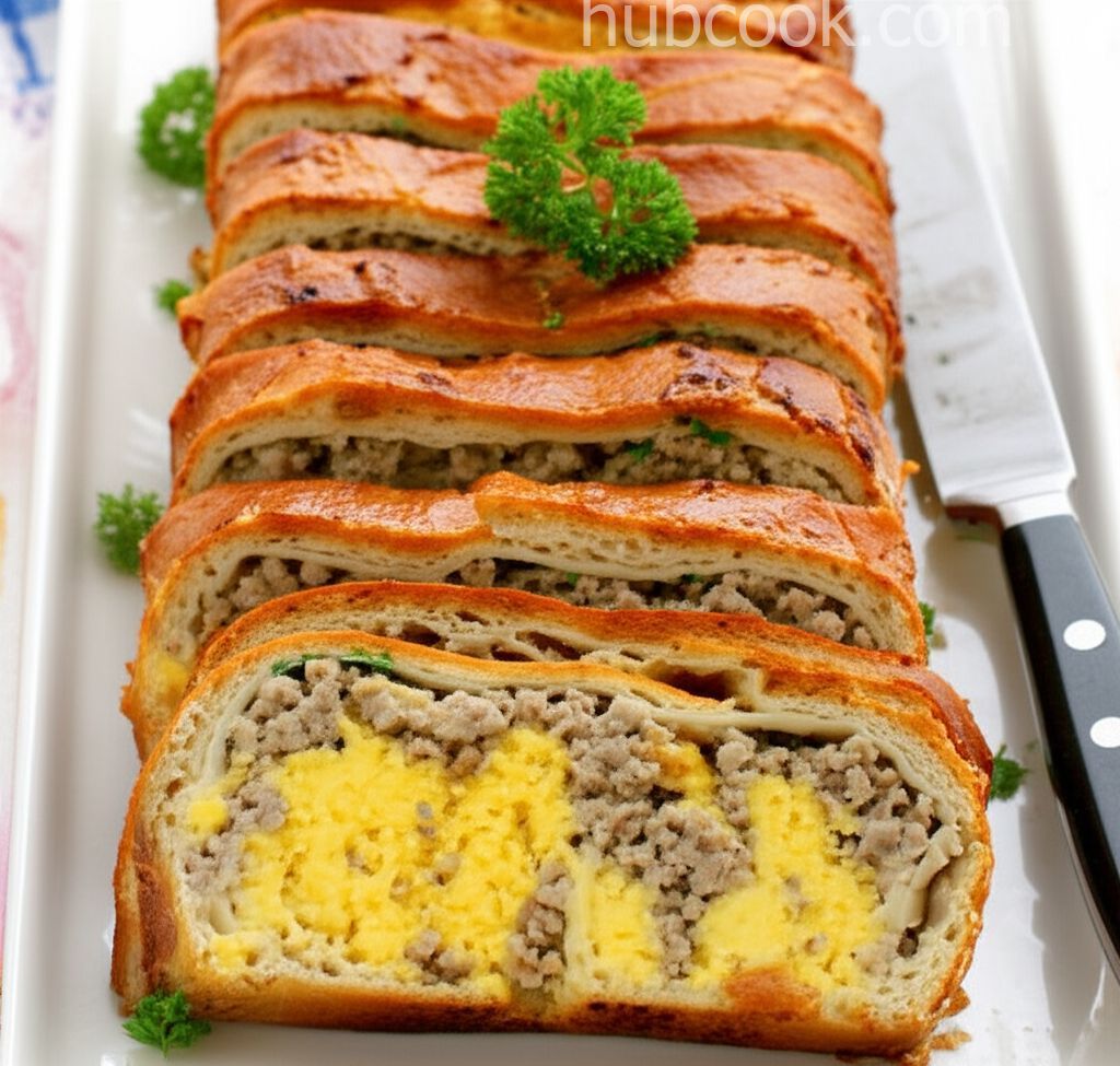Super Easy Breakfast Sausage Loaf