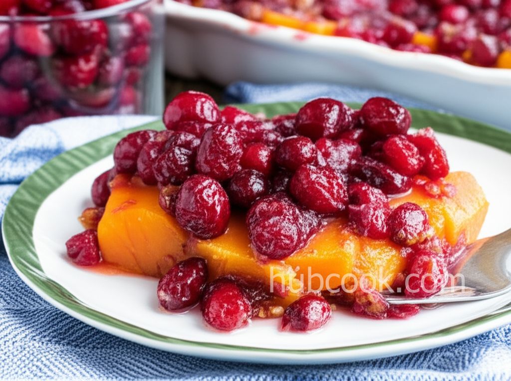 Sweet Potato Cranberry Bake