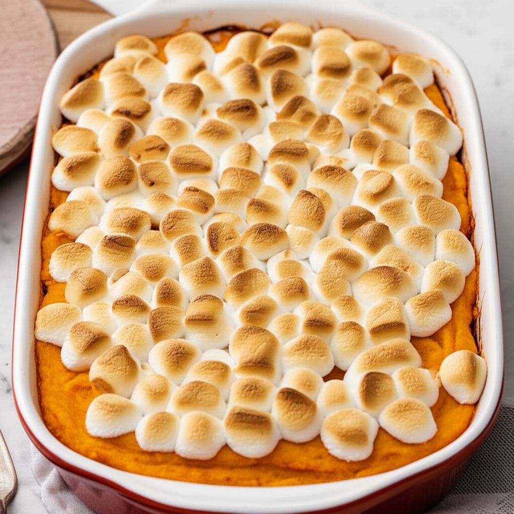 Whipped Sweet Potato Casserole