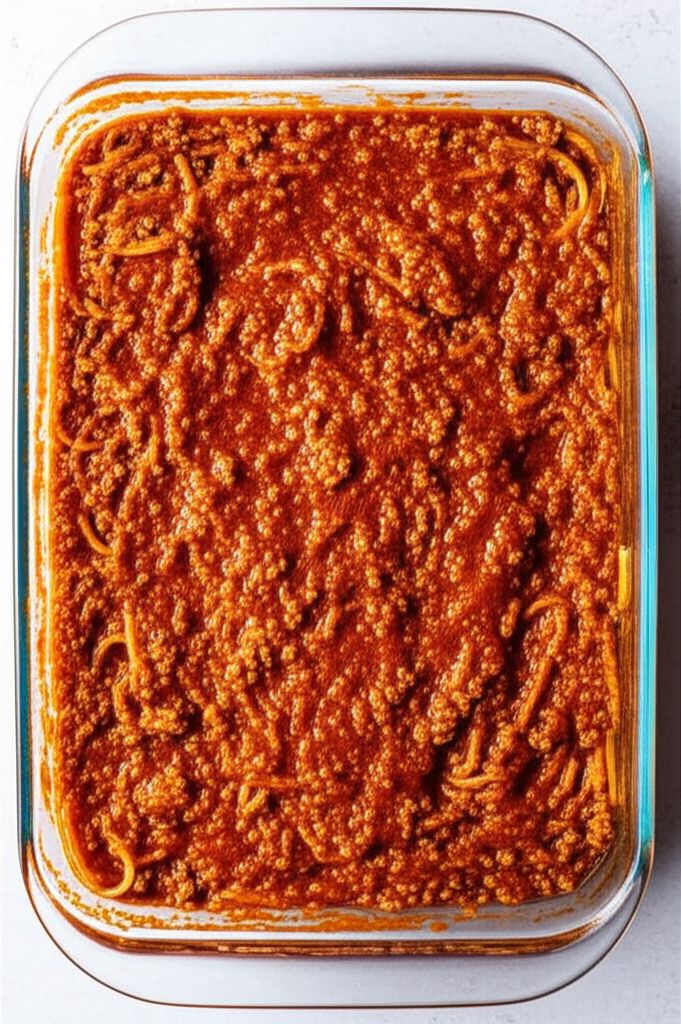 Basic Baked Spaghetti