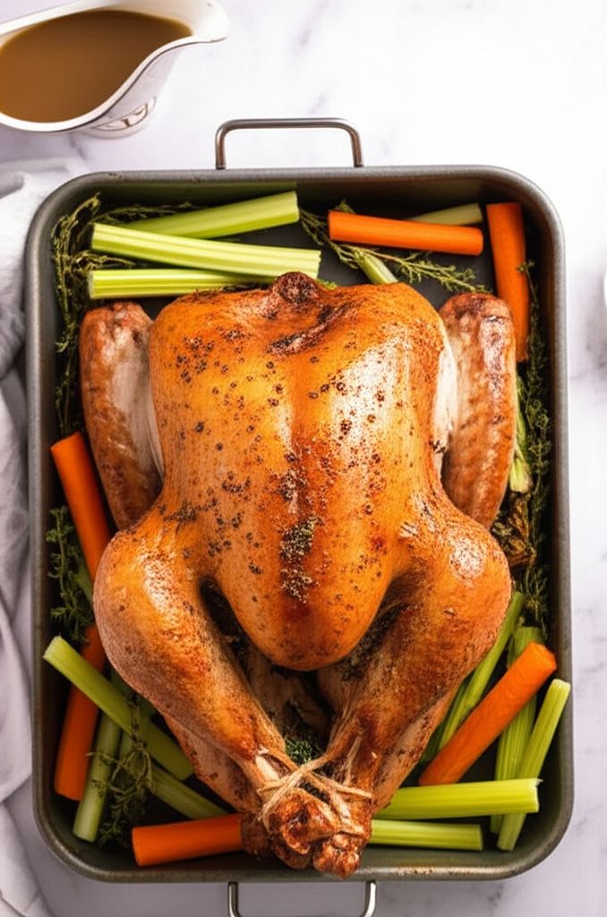 Brining and Cooking the Perfect Turkey with Delicious Gravy