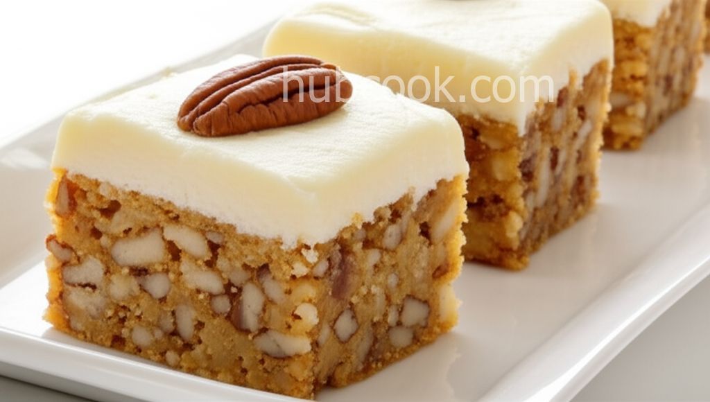 Carolina Butter Pecan Cake Bars