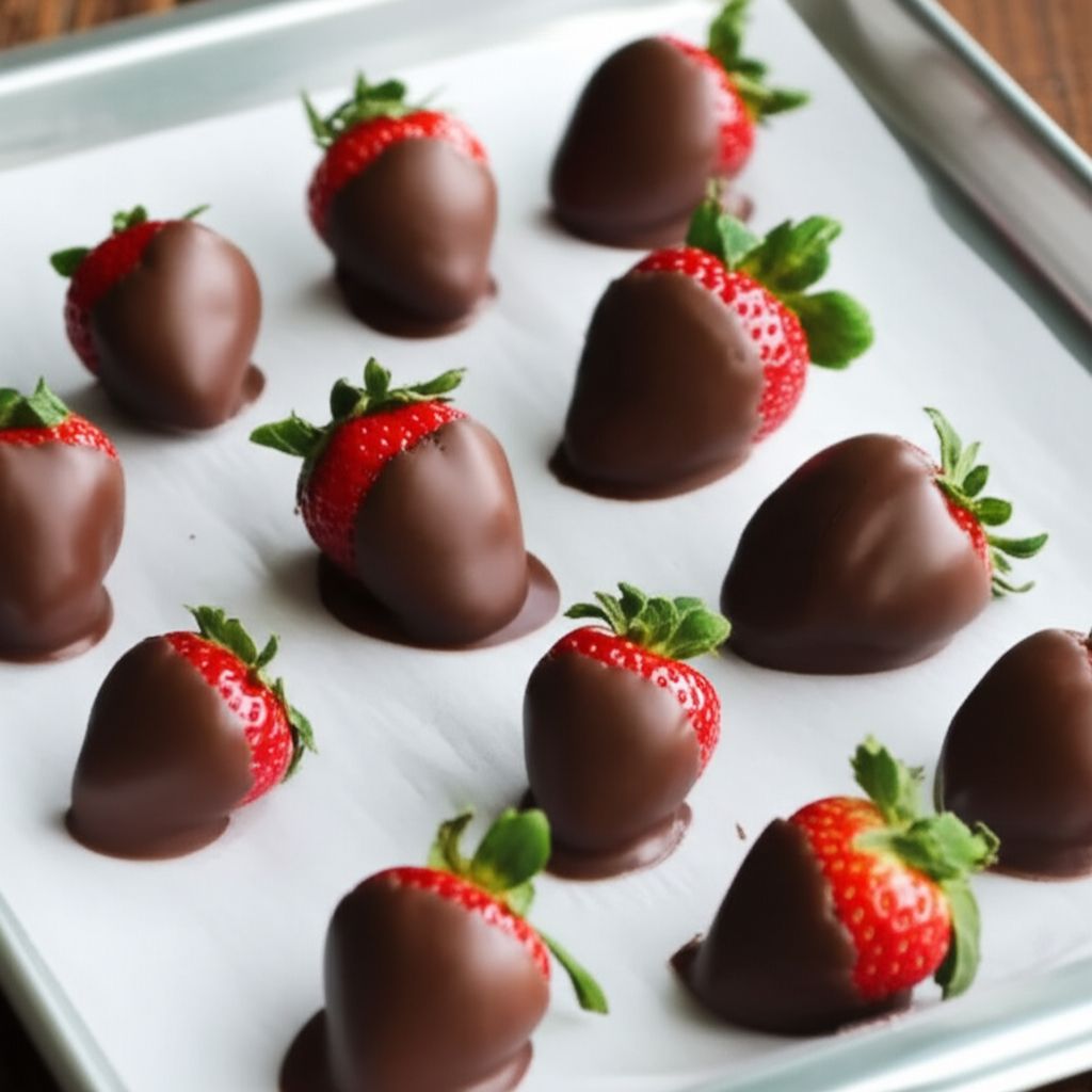 Chocolate-Dipped Strawberries