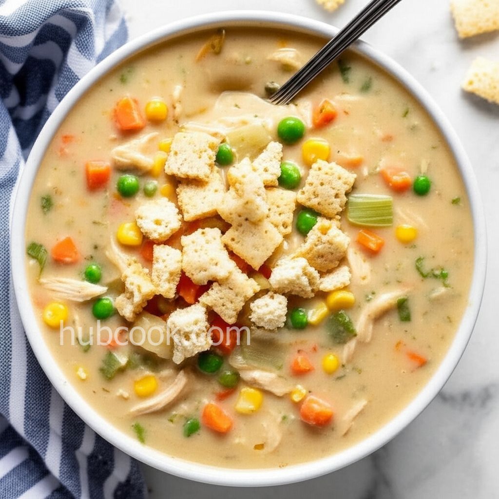 Easy Chicken Pot Pie Soup