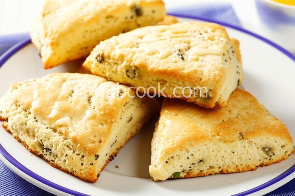 Lemon Poppyseed Scones