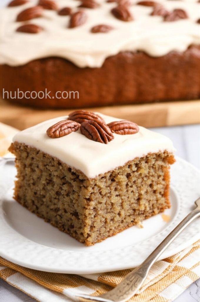 Never Fail Applesauce Spice Cake