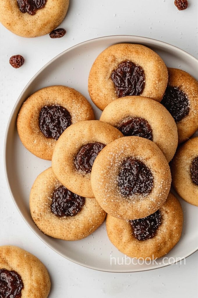 Raisin Filled Spice Cookies