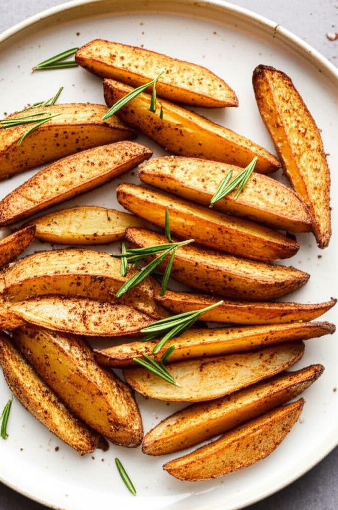 Rosemary Potato Wedges for the Air Fryer