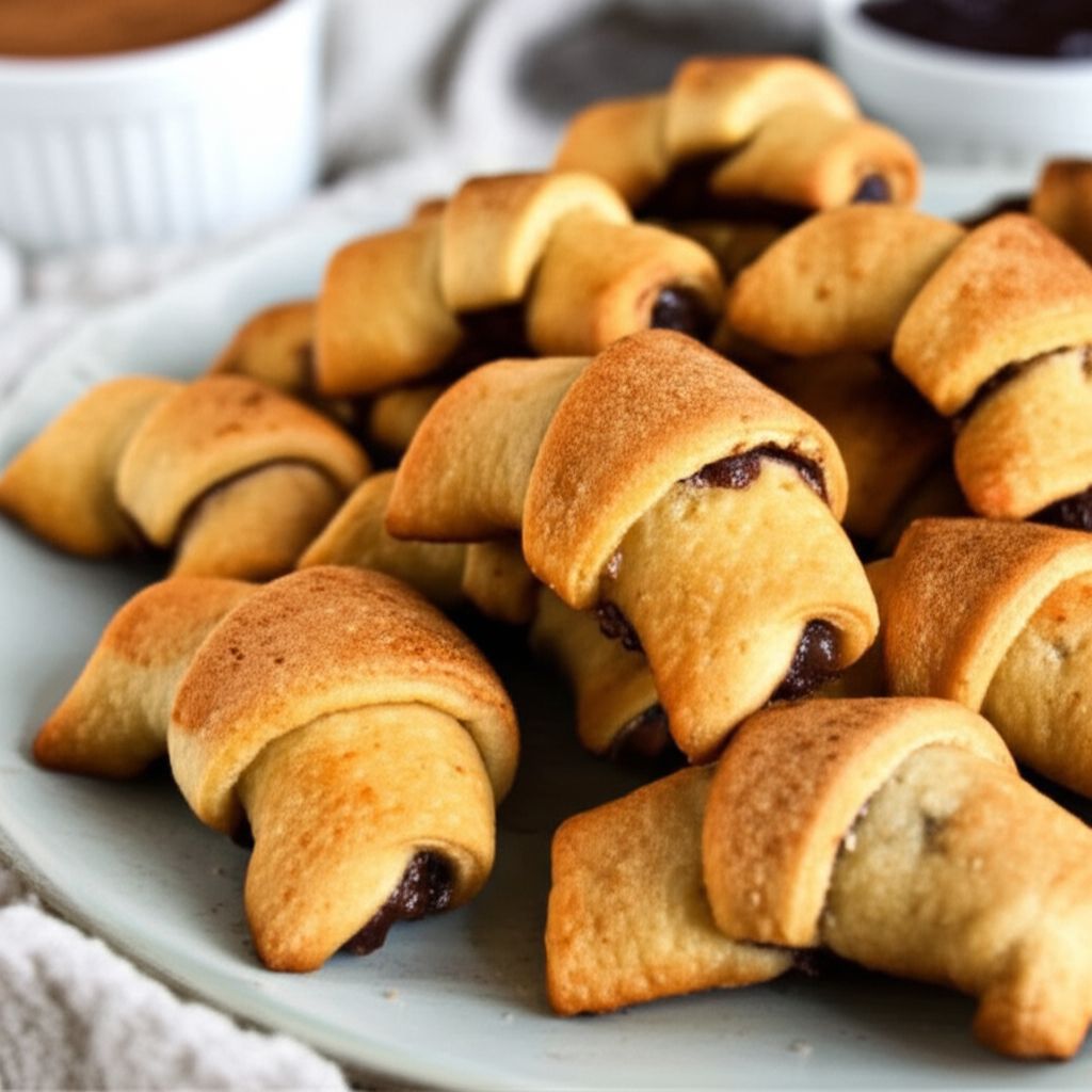 Rugelach with Cream Cheese Filling
