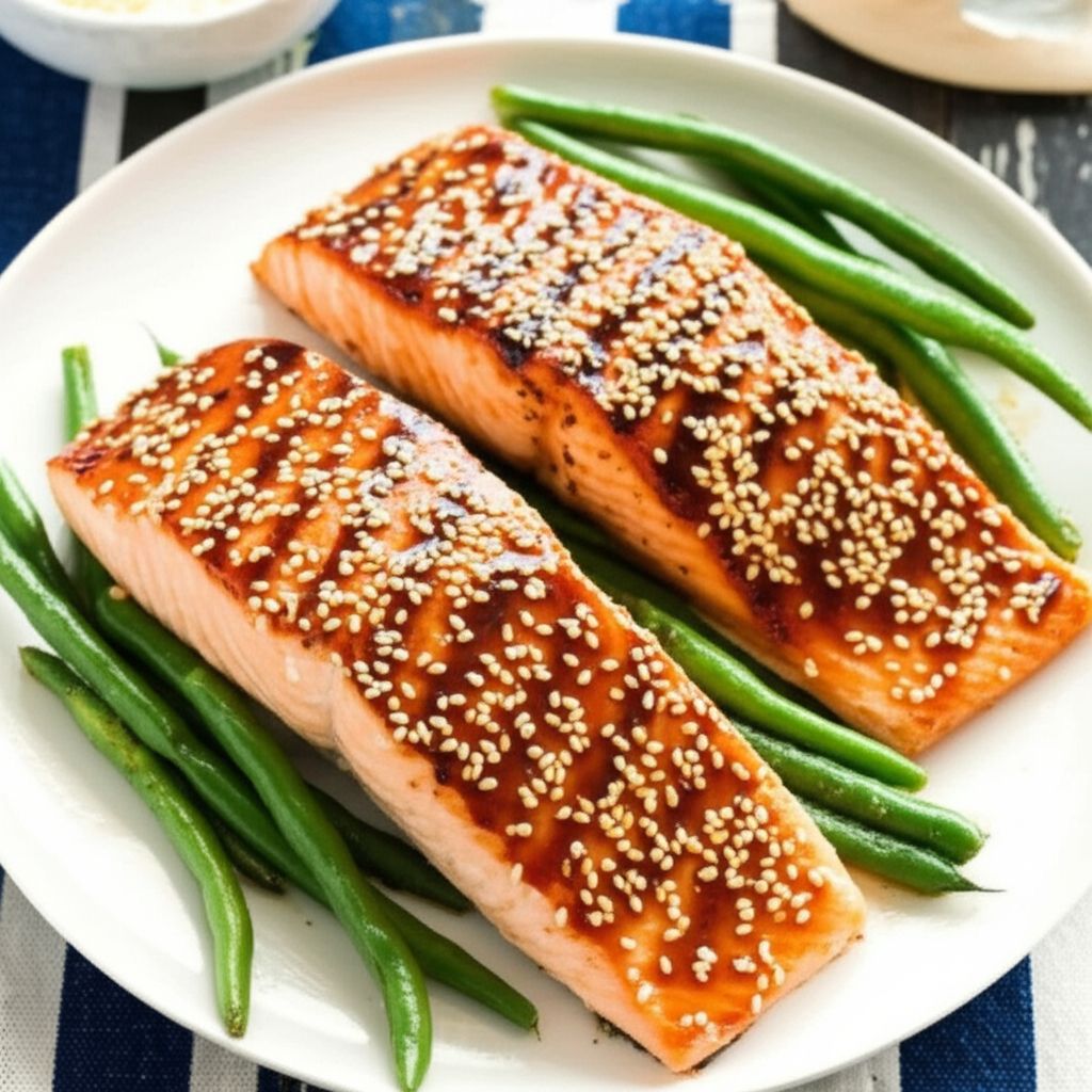 Sesame Grilled Salmon