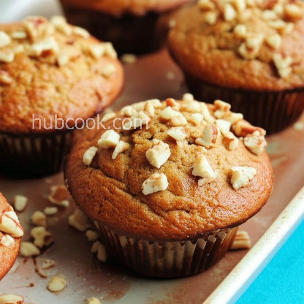 Whole Grain Banana Muffins