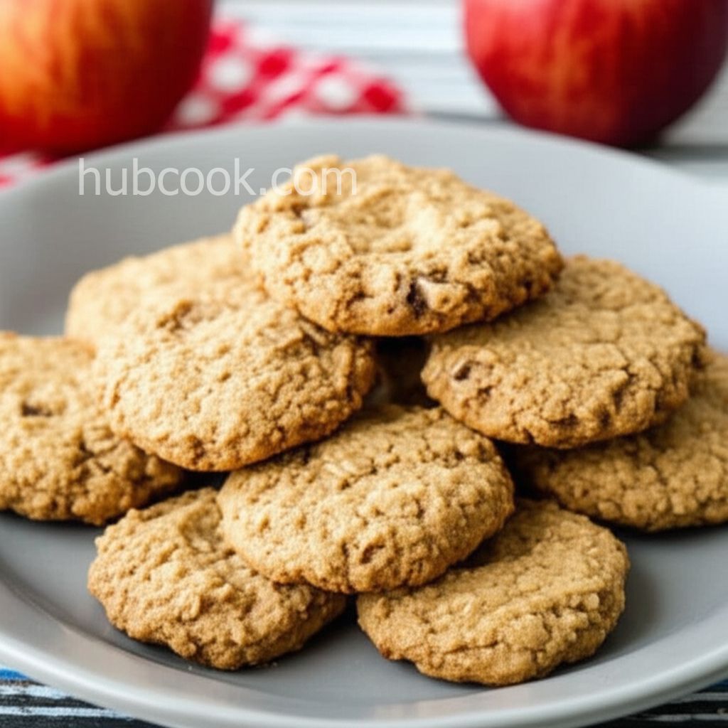 Applesauce Oatmeal Cookies