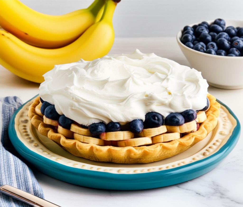 Banana Blueberry Pie