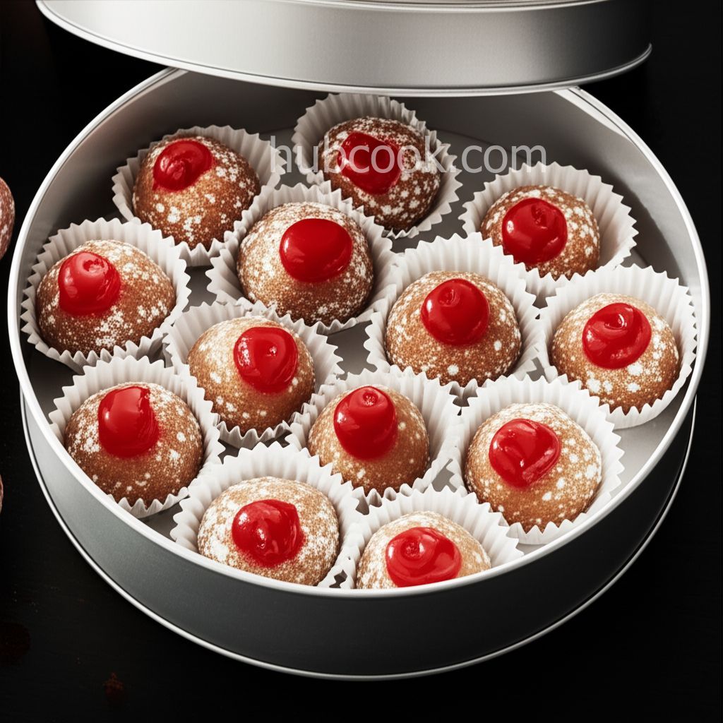 Cherry Bourbon Balls