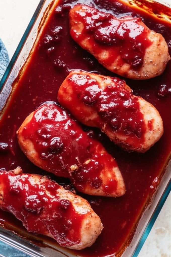 Easy Cranberry Chicken