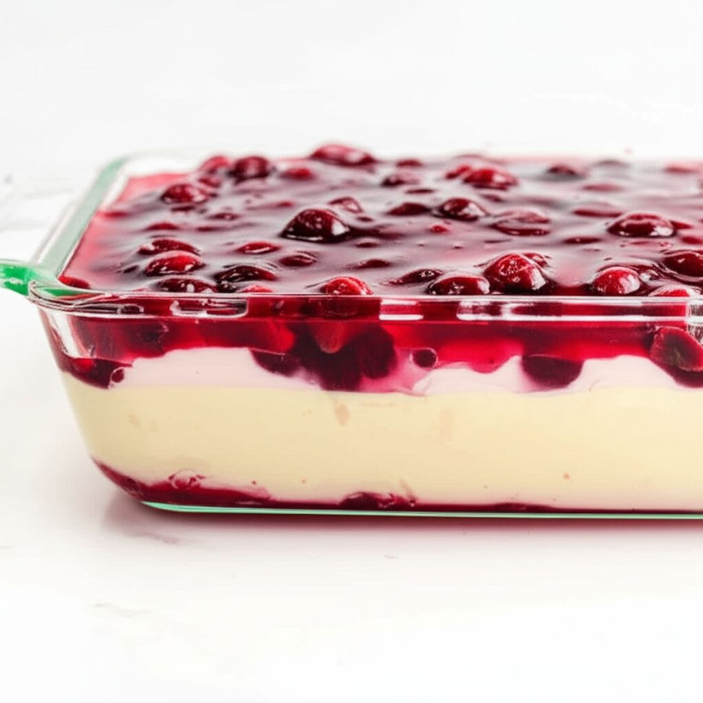 Eggnog and Cranberry Salad