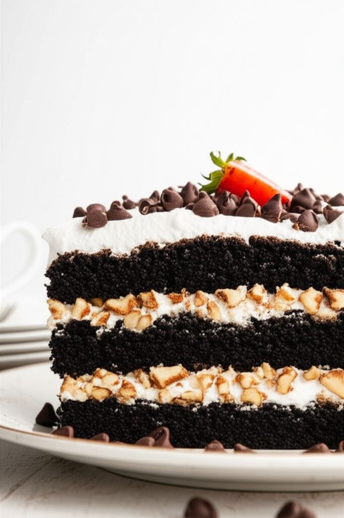German Chocolate Upside Down Cake