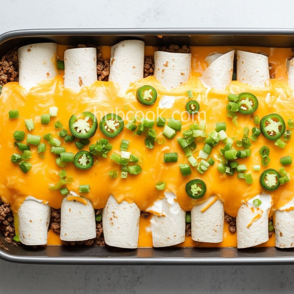 Ground Beef Enchiladas