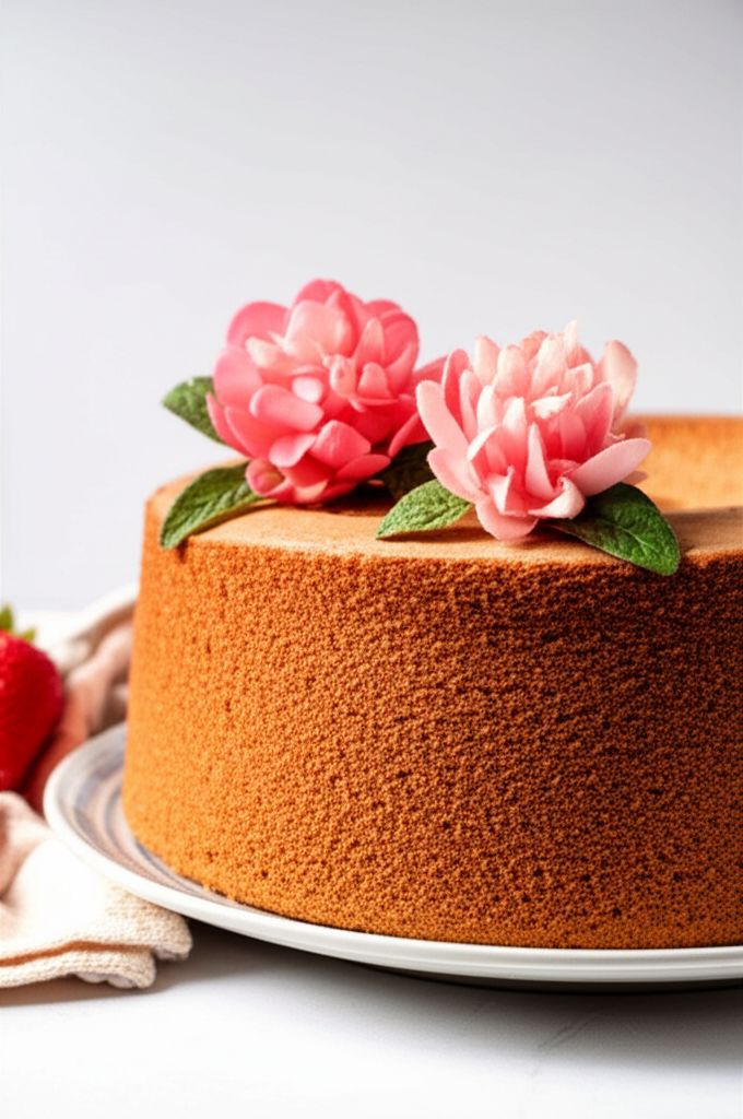 Guava Chiffon Cake
