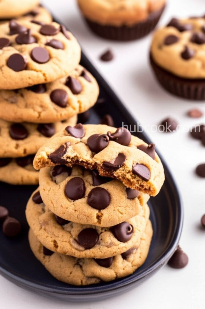 Peanut Butter and Chocolate Peanut Butter Cup Cookies