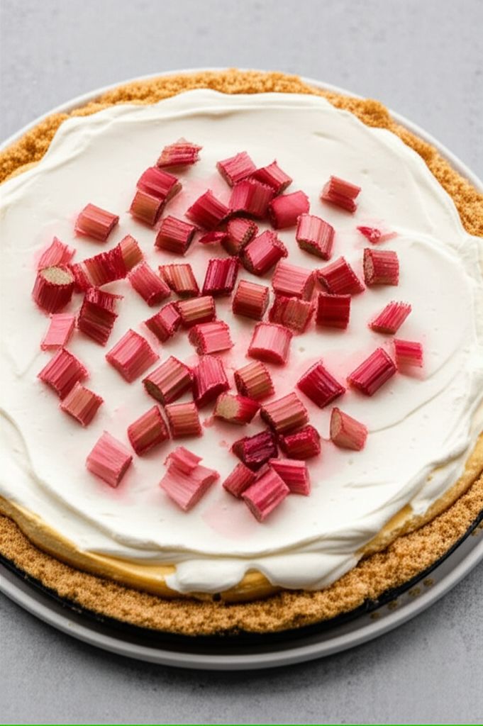 Rhubarb Cheesecake