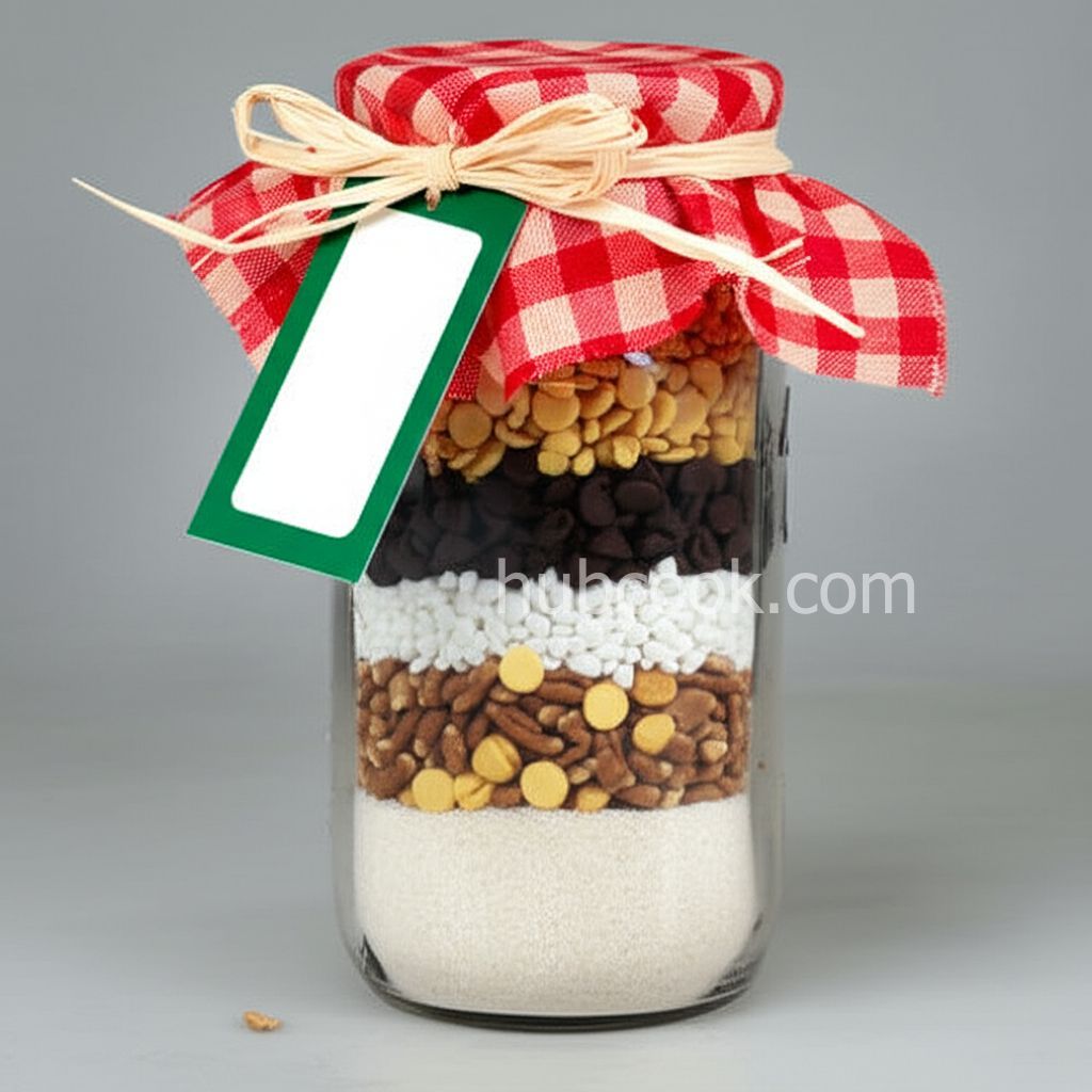 Special Butterscotch Chip Cookies in a Jar