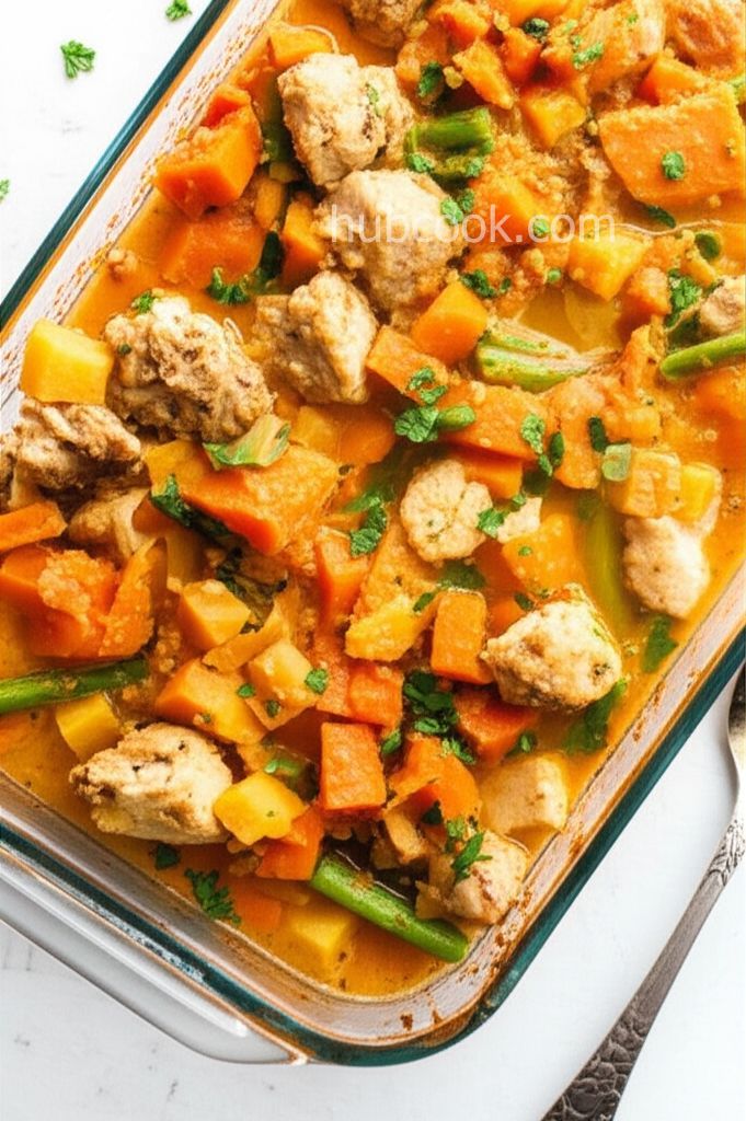 Sweet Potato Chicken Casserole