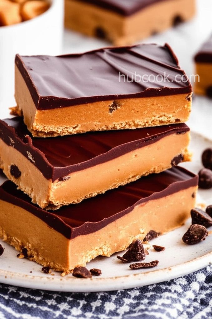 Chocolate Peanut Butter Protein Bars